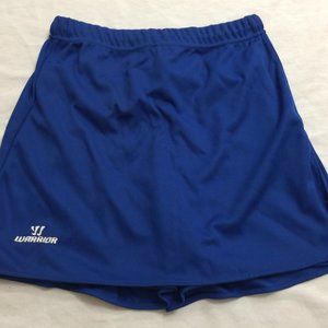 🦜 NWOT WARRIOR WOMENS ATHLETIC SKIRT SKORT WITH BUILT SHORTS SIZE S.🦜